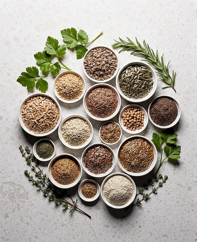 Frische natürliche Lebensmittel